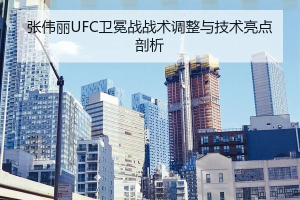 张伟丽UFC卫冕战战术调整与技术亮点剖析